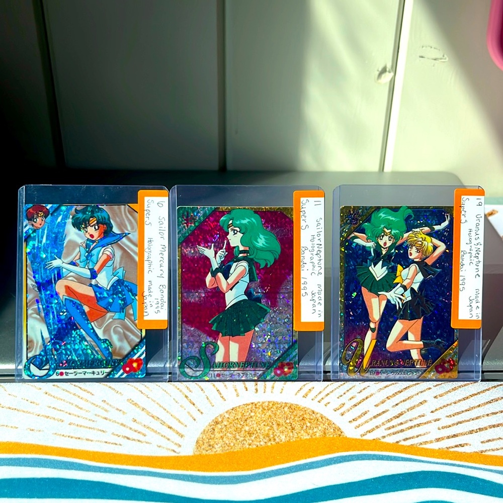 COPY - (3) SAILOR MOON cards